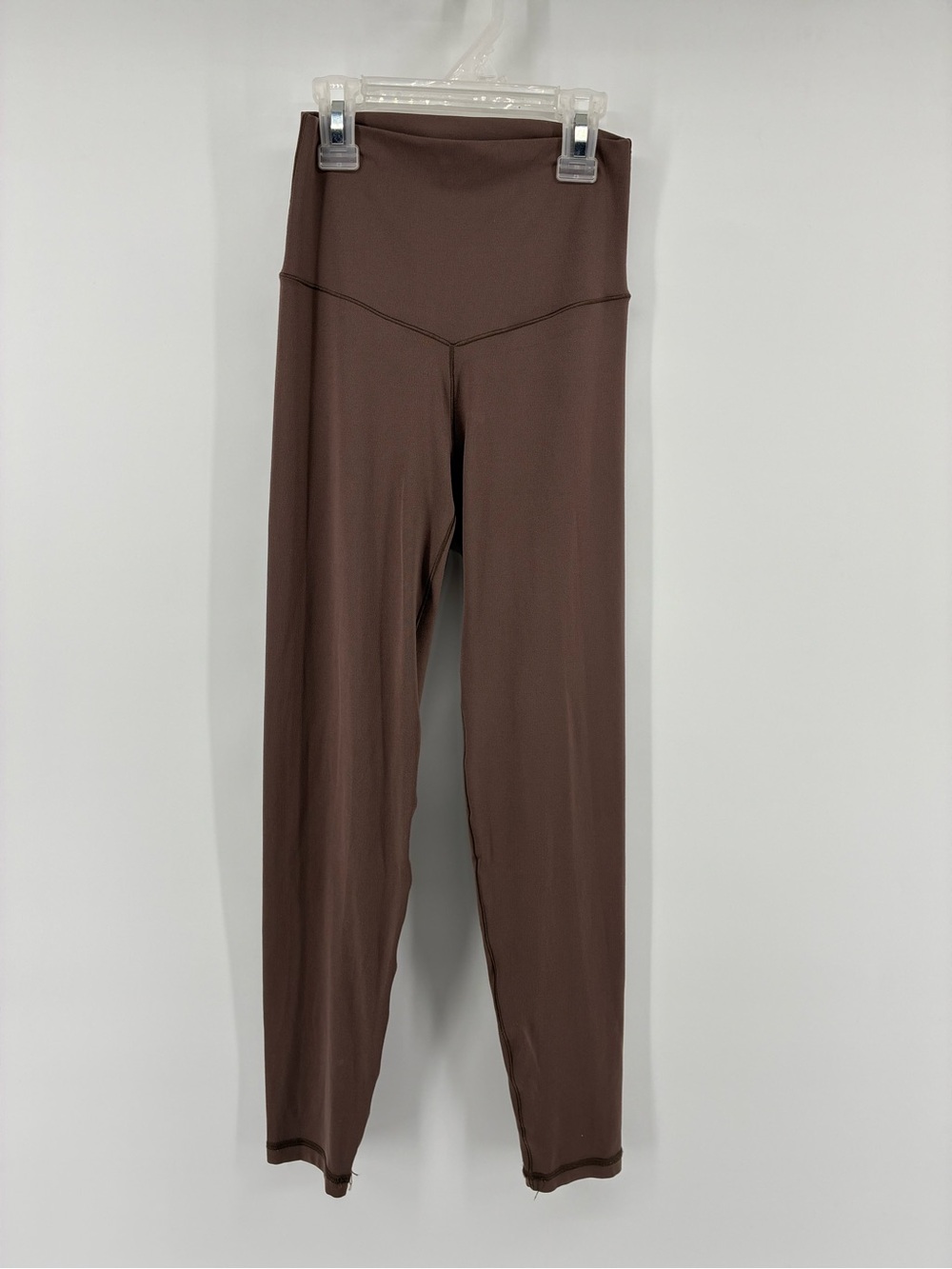 Aerie 7/8 Length Real Me High-Waist Brown Yoga Leggings